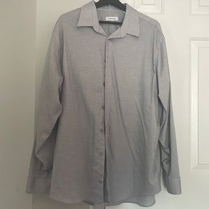 Calvin Klein Regular Fit (stretch) Men’s XL (34-35), Dress button down shirt